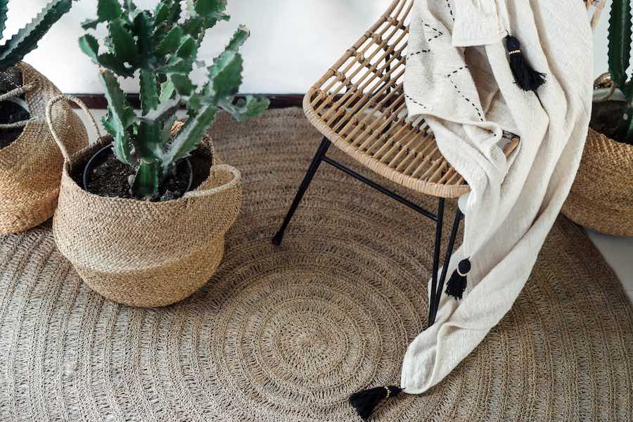 Natuurlijke materialen magische regels boho stijl