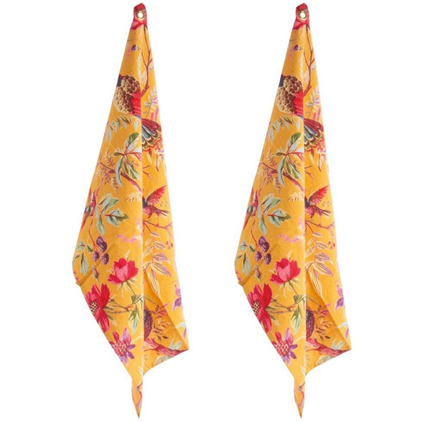 Keukendoeken set-van-2 Paradise Yellow 70x50cm