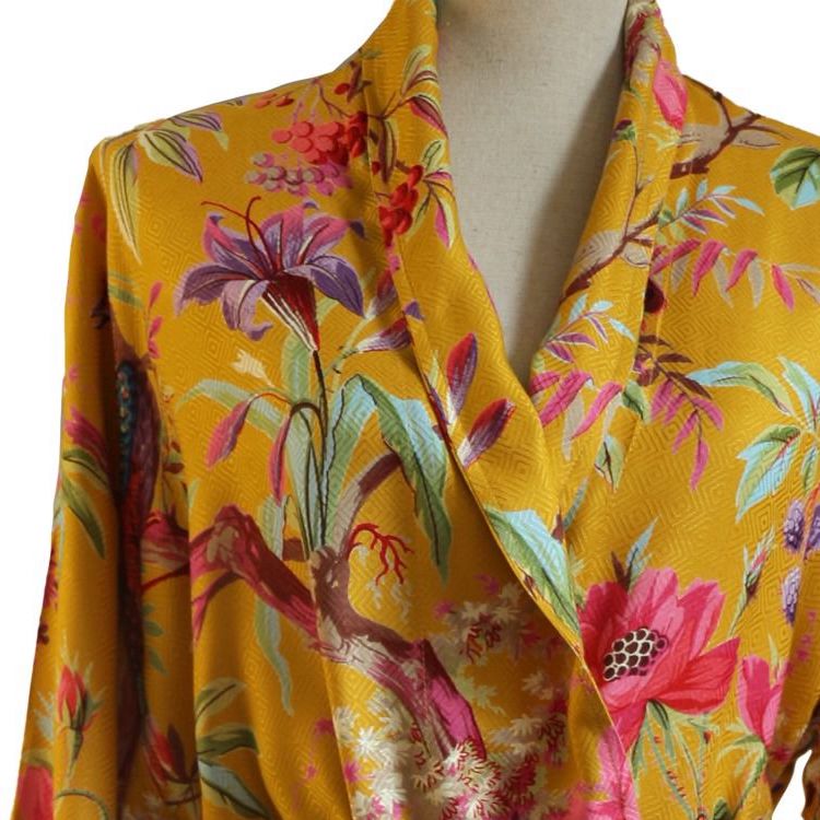 Kimono Royal Paradise yellow one-size