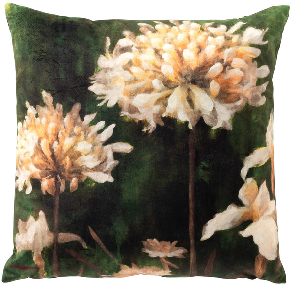 Kussen Alyssa Mayfly groen 45x45cm