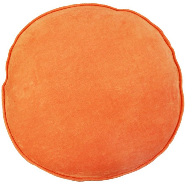 Kussen Lala orange rond 45x45cm