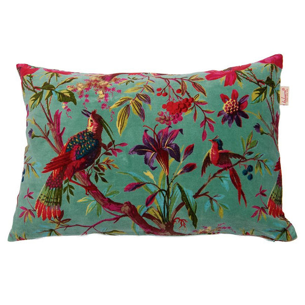 Kussen Paradise green L 60x40cm