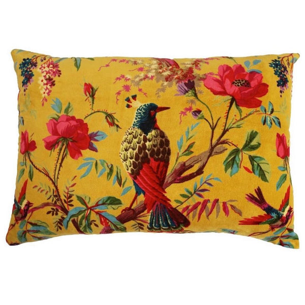 Kussen Paradise yellow L 60x40cm