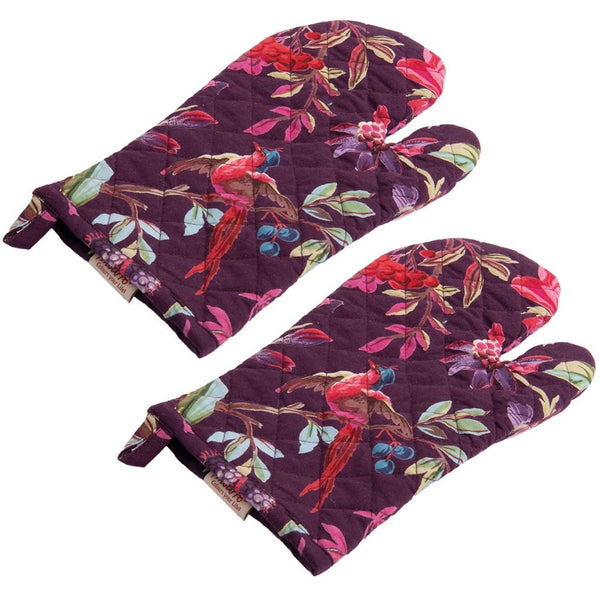 Ovenwanten set-van-2 Paradise Purple 30x17cm