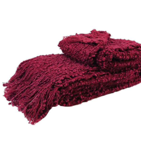Plaid Espen magenta 180x130cm