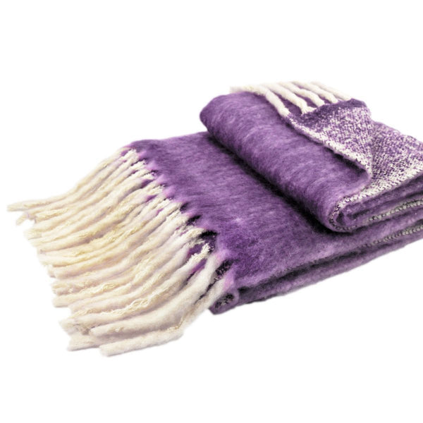 Plaid Mary violet 170x130cm