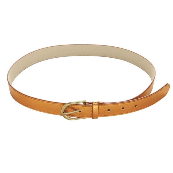 Riem Metallic oranje 100cm
