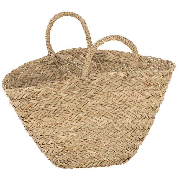 Strandtas Korte Handvatten Jute naturel 58x20x27cm