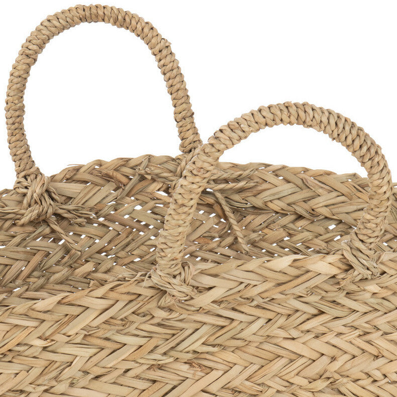 Strandtas Korte Handvatten Jute naturel 58x20x27cm