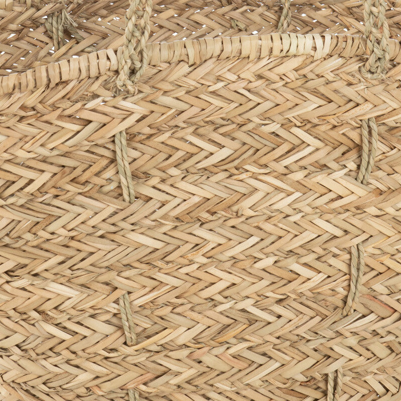Strandtas Lange Handvatten Jute naturel 59x16x30cm