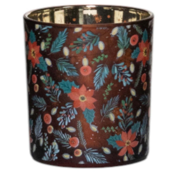 Theelichthouder Kerstster 7x7x8cm