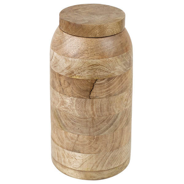 Voorraadpot met Deksel Mangohout