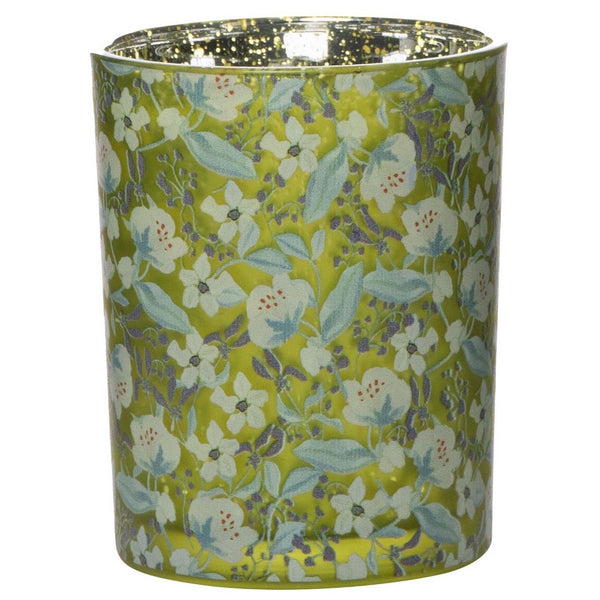 Windlicht Marie Bloemen 8x8x8cm