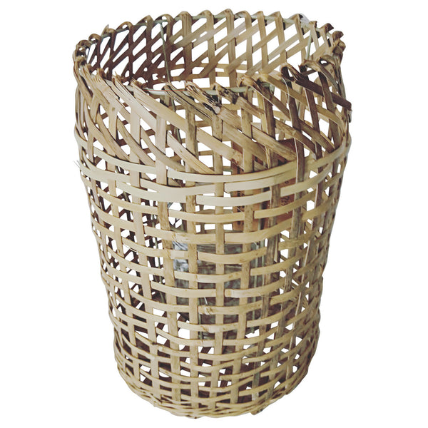 Windlicht Vaas Bamboe 20x20x30cm