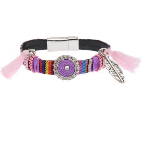 Armband Indiana paars