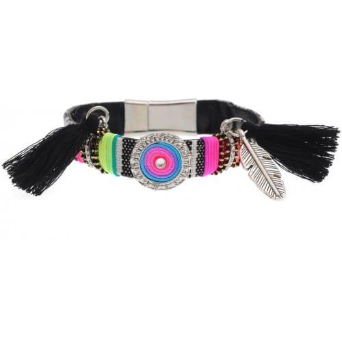 Armband Indiana zwart