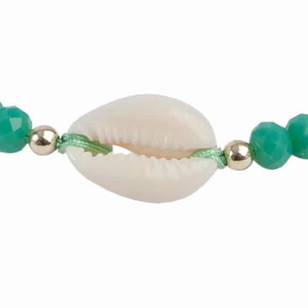Armband Ocura groen detail