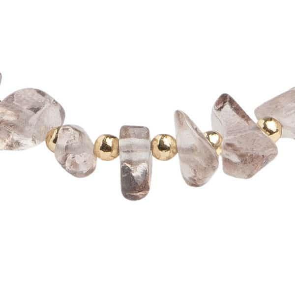 Armband Piedras grijs detail