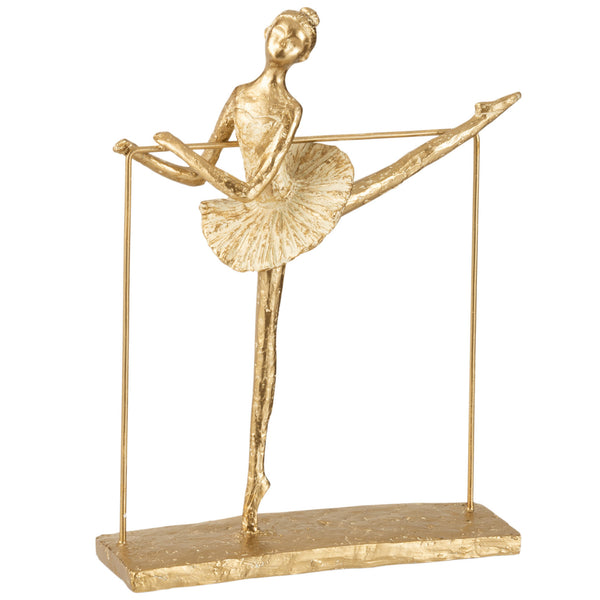Ballerina Poly goud 24x9x31cm