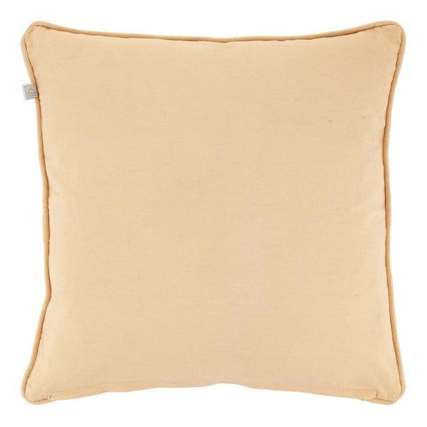 Boho Kussen Huik zalm 45x45 cm achterkant