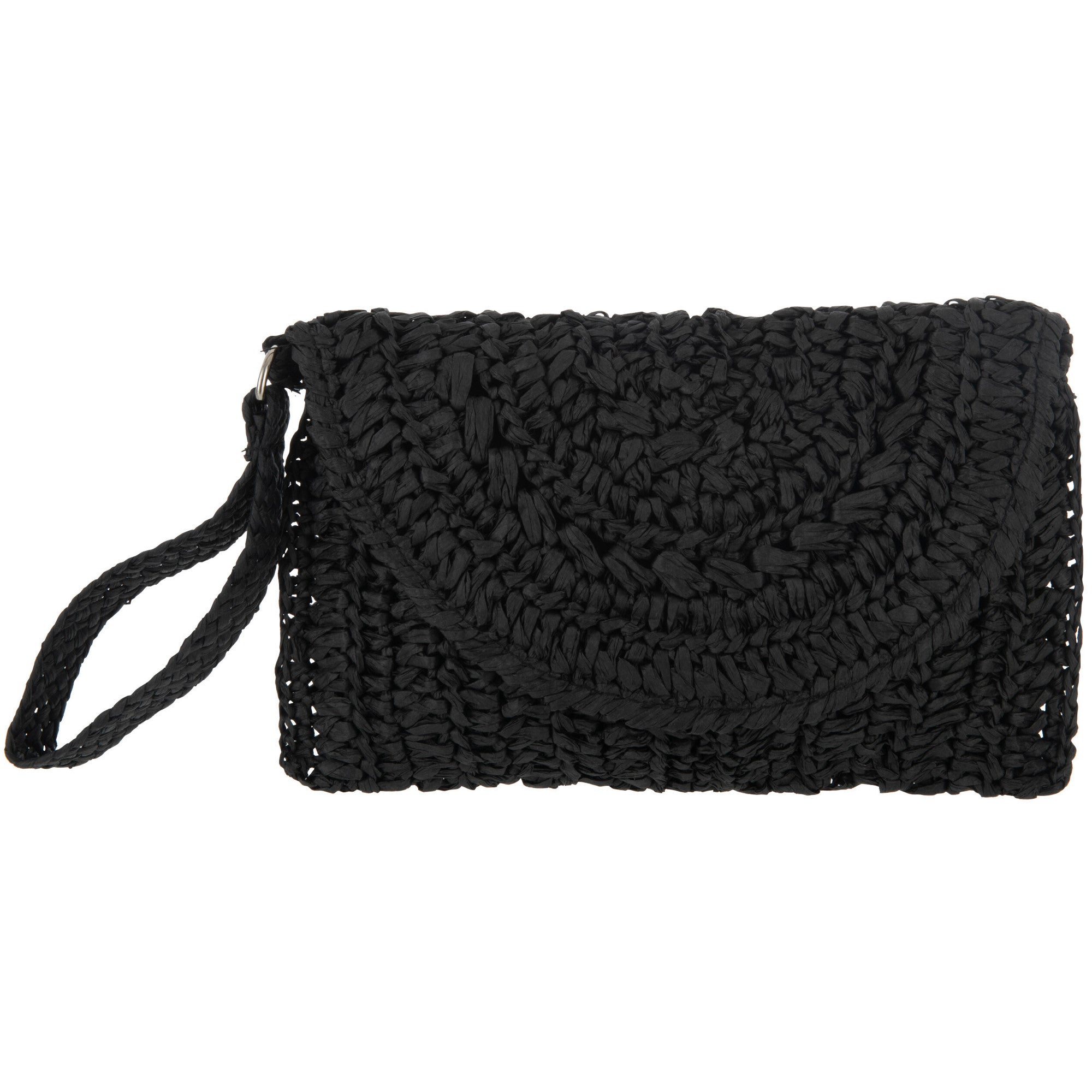 Clutch Band zwart 25x16cm