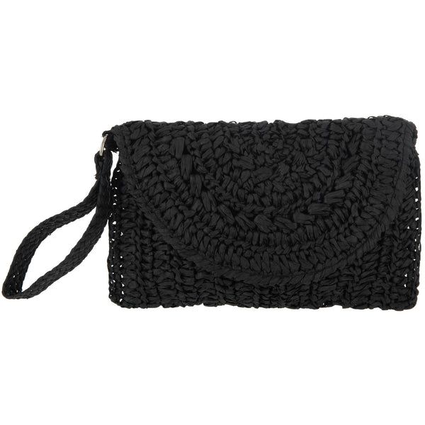 Clutch Band zwart 25x16cm