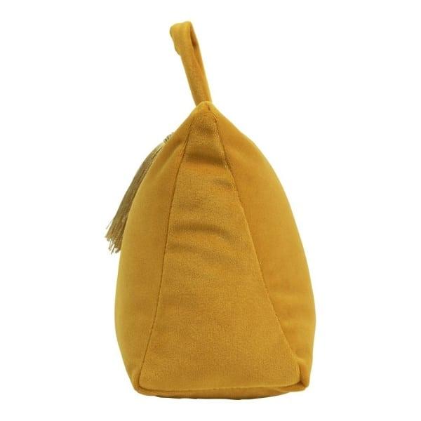 Deurstopper Fluweel honing 18x11x18cm zijkant
