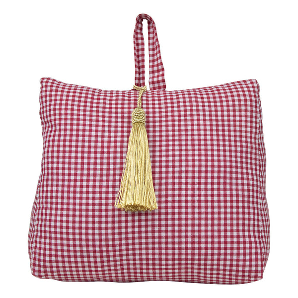 Deurstopper donkerrood 20x10x18cm