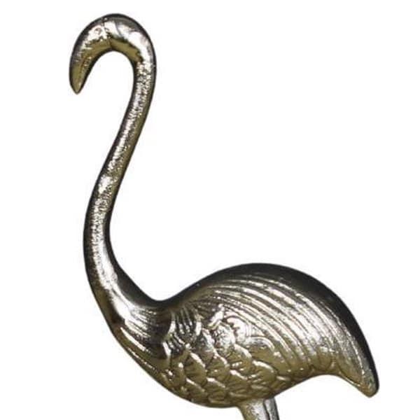Flamingo goud 11x7x40cm detail
