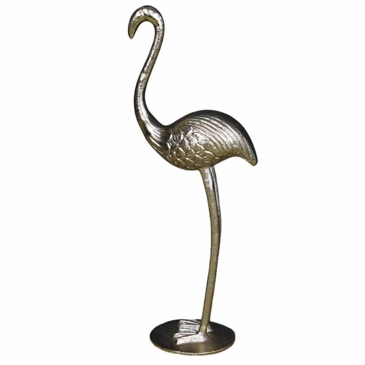 Flamingo goud 11x7x40cm