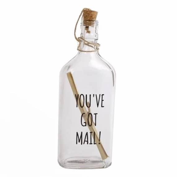 Fles You've got Mail 9x5x25cm