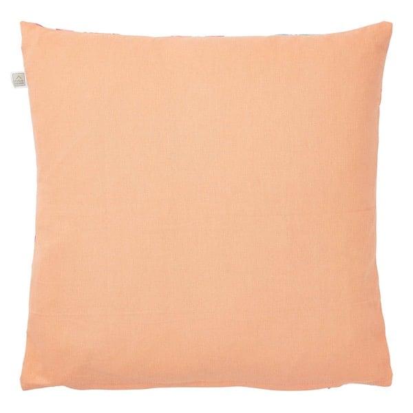 Ibiza Kussen Tique koraal 45x45 cm achterkant