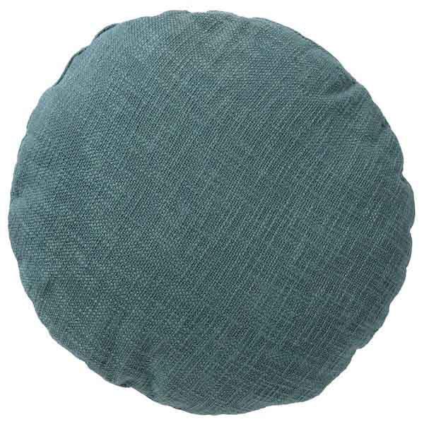 Kussen Abey sagebrush green rond 50x50cm