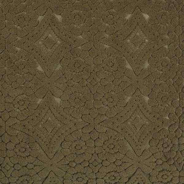 Kussen Babet olijf 45x45cm detail