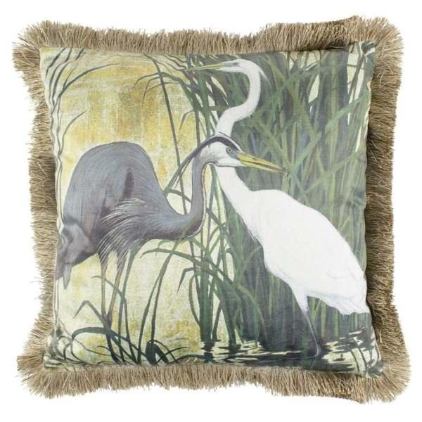 Kussen Blauwe Reiger 45x45cm