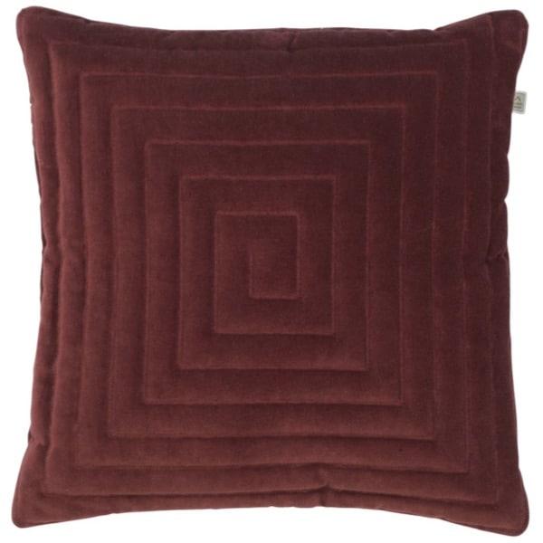 Kussen Bronno bordeaux 45x45cm