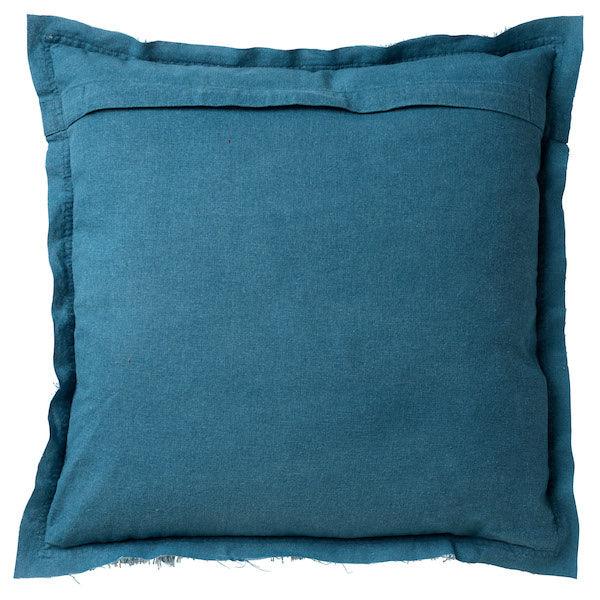 Kussen Burto blauw 45x45cm achterkant