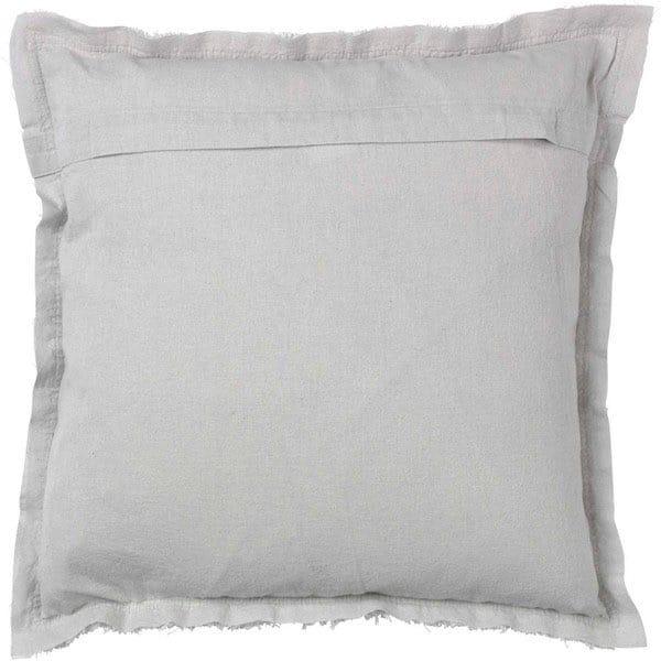 Kussen Burto lichtgrijs 45x45cm achterkant