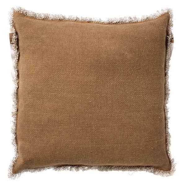 Kussen Burto tobacco brown 45x45cm