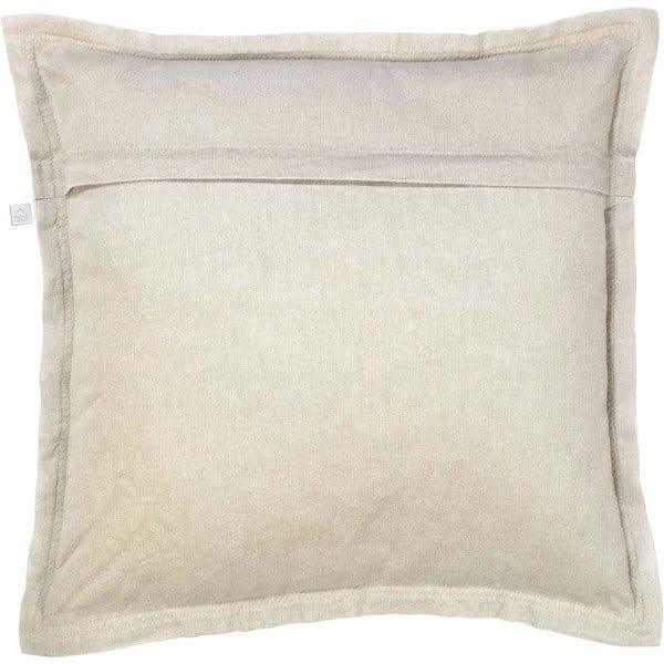 Kussen Burto zand 45x45cm achterkant