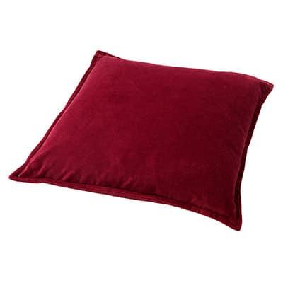 Kussen Caith red plum 50x50cm zijkant