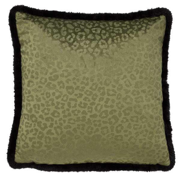Kussen Cheeta chive 45x45cm