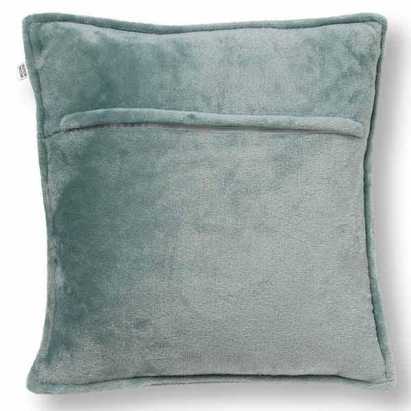 Kussen Cilly jadeite 45x45cm achterkant