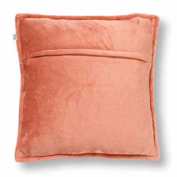 Kussen Cilly muted clay 45x45cm achterkant