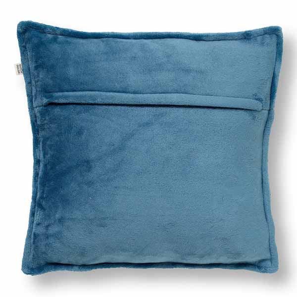 Kussen Cilly provincial blue 45x45cm achterkant