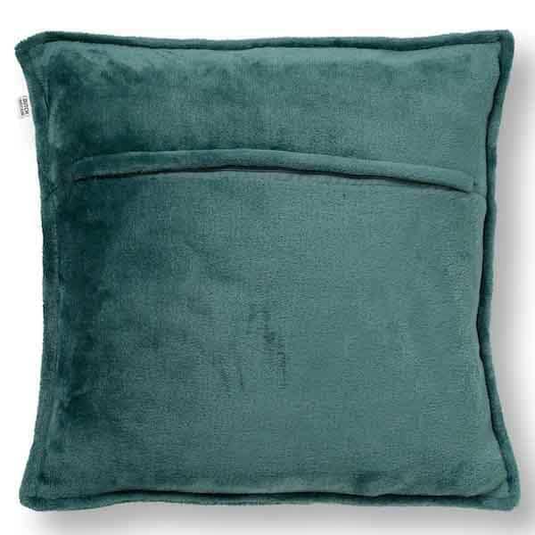 Kussen Cilly sagebrush green 45x45cm achterkant