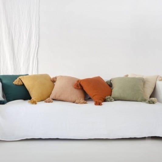 Kussen Cotton Slub serie 45x45cm
