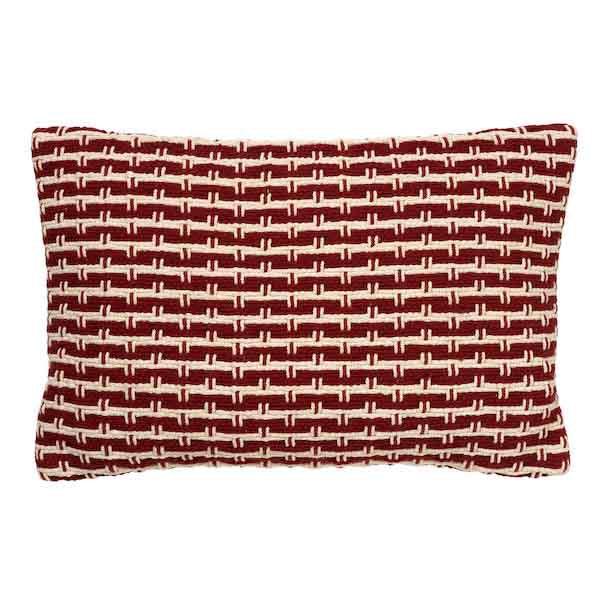 Kussen Dana merlot 60x40cm