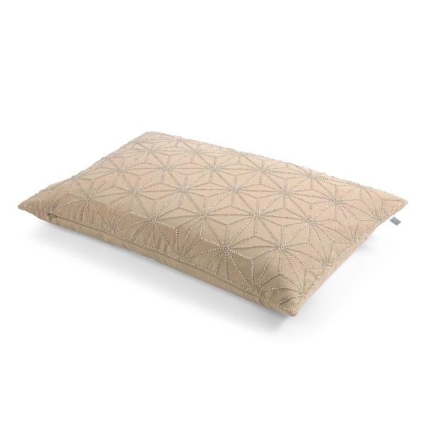 Kussen Debora goud 60x40cm zijkant