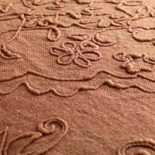 Kussen Evy muted clay 60x40cm detail